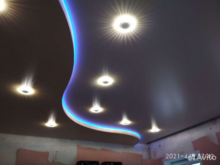 Натяжные потолки