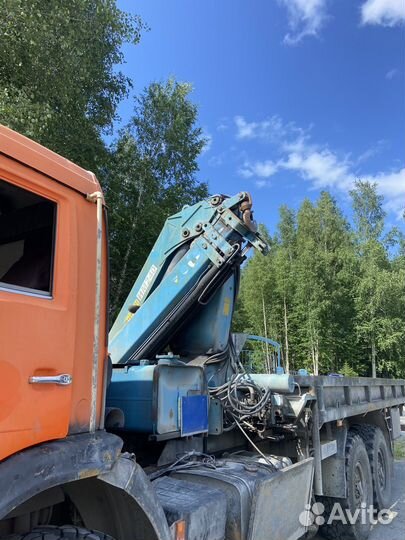 КАМАЗ 43118 с КМУ, 2011