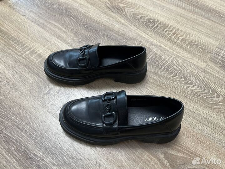 Лоферы Obba черные 41 EU