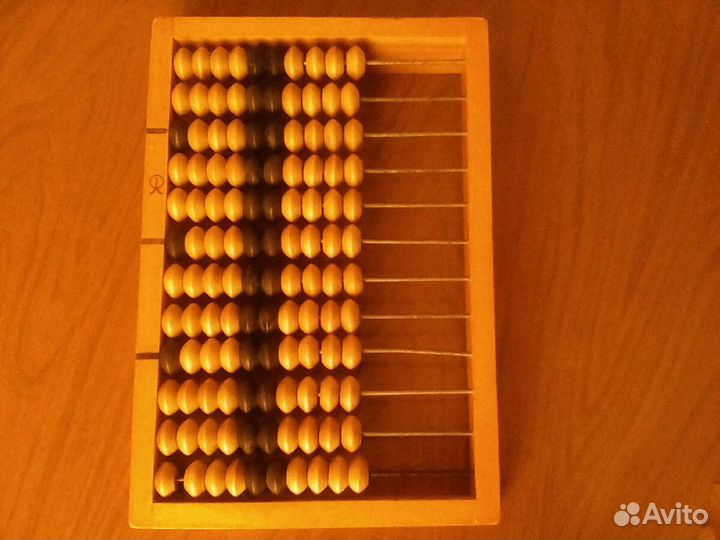 Счеты деревянные