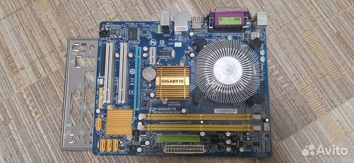 Материнские платы с процессором