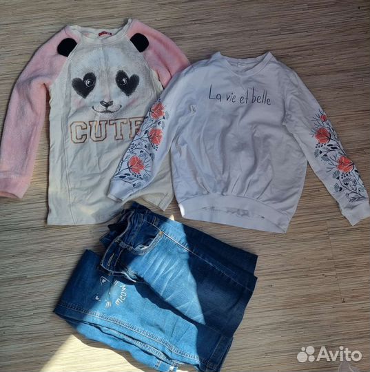 Пакет вещей на девочку 122-128