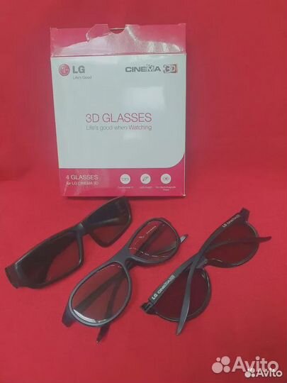 Очки для 3d телевизоров Lg c функцией 3D Cinema