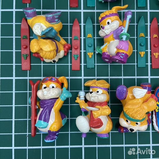 Киндер серия Зайцы-лыжники