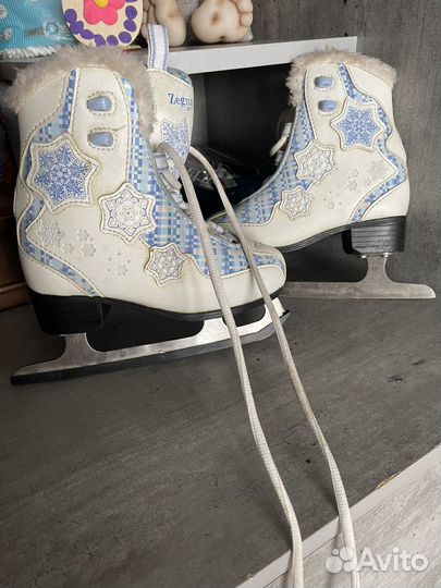 Коньки фигурные детские 29 размер