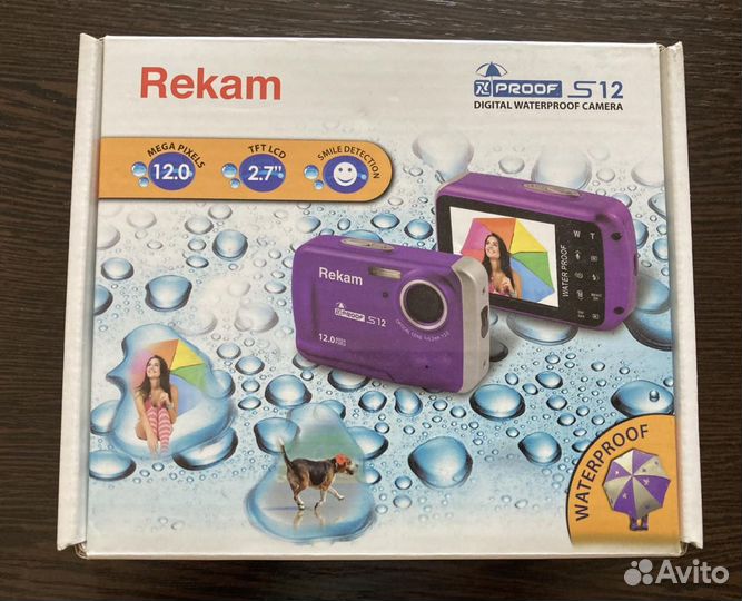 Цифровая водонепроницаемая камера Recam S 12