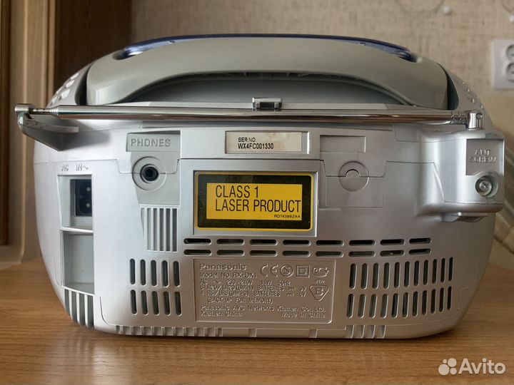 Магнитофон Panasonic RX-DX1