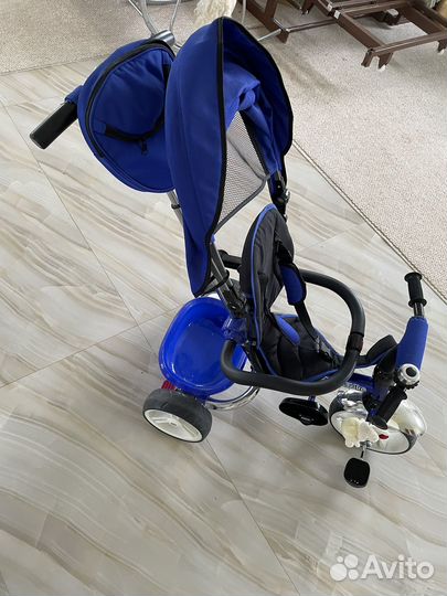 Трехколесный велосипед с родительской ручкой