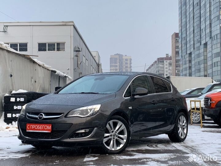 Opel Astra 1.6 AT, 2014, 78 000 км