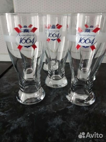 Пивные стаканы 6 штук