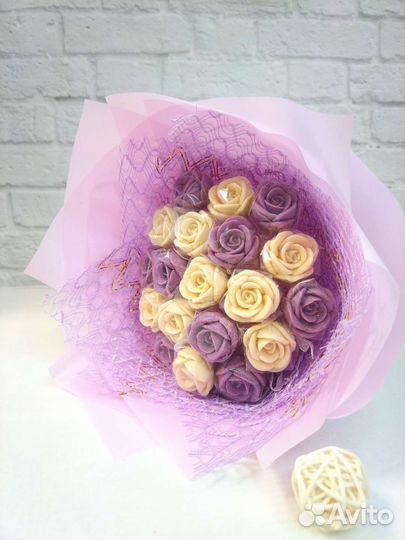 Букет роз из бельгийского шоколада