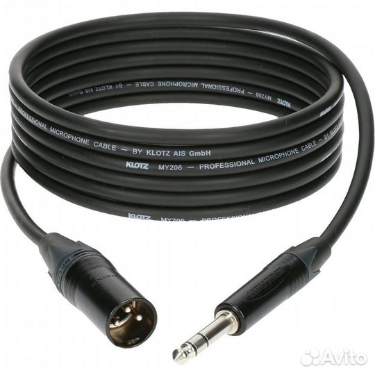 Микрофонный кабель Klotz M1MS1B0200