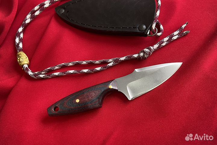 Нож шейный из кованой стали х12мф