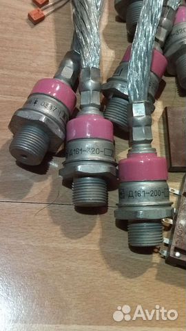 Радиодетали ссср.Силовые диоды, тиристоры