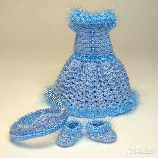 Кукла шарнирная с одеждой