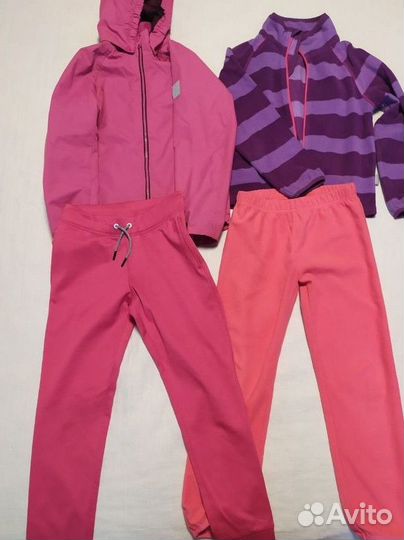 Детские вещи пакетом на девочку 134