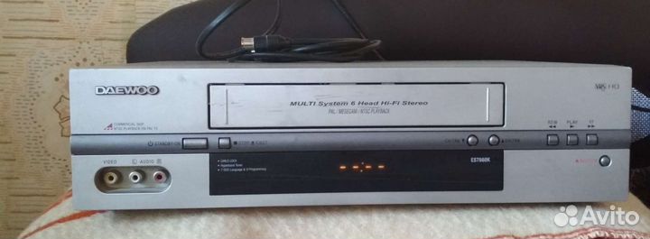 Видео магнитофон daewoo