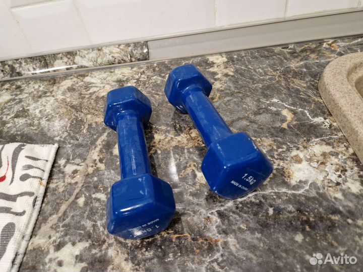 Гантели 1.5кг