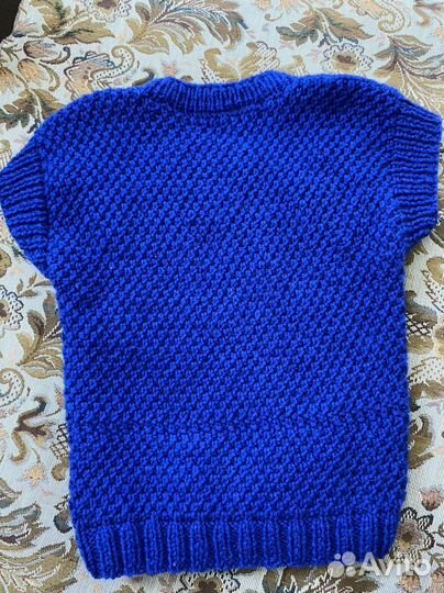 Детский жилет ручной работы