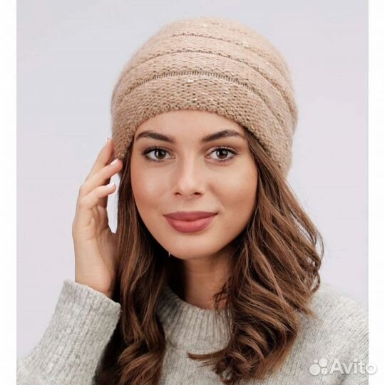 Шапка из итальянской пряжи