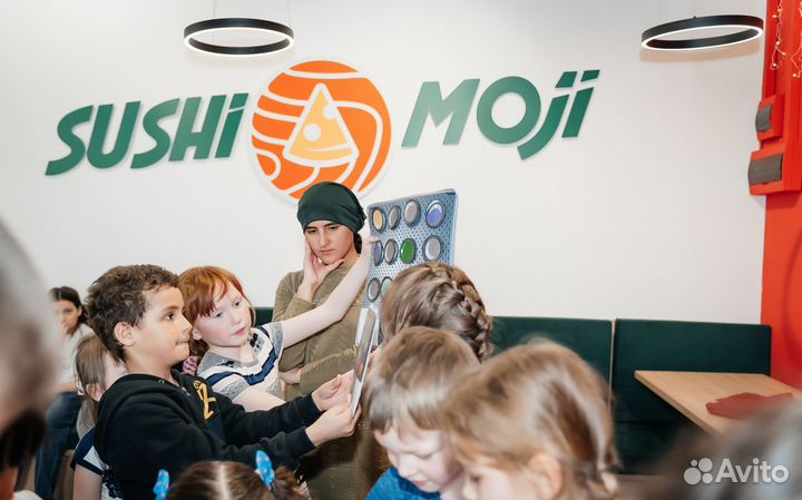 Франшиза пиццерий Sushi Moji с высоким доходом