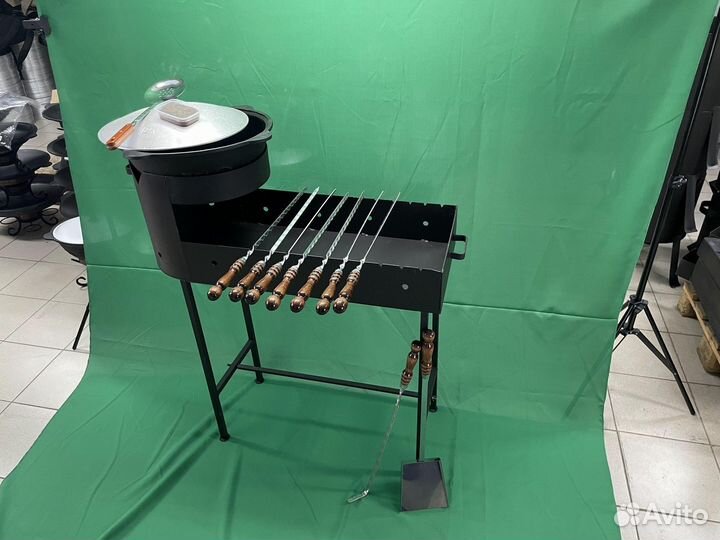 Казан чугунный 8 литров