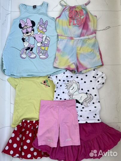 Sela Waikiki Летняя одежда пакетом для девочки 110