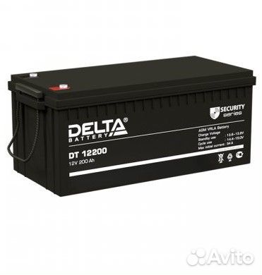 Аккумулятор Delta DT 12200