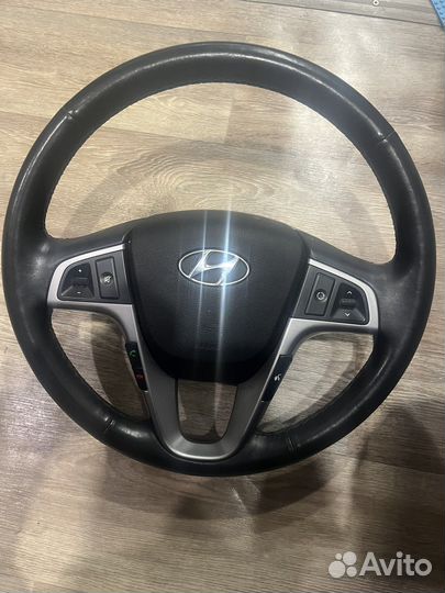 Руль hyundai solaris