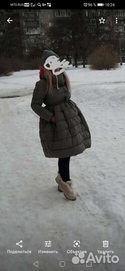 Пуховик легкий