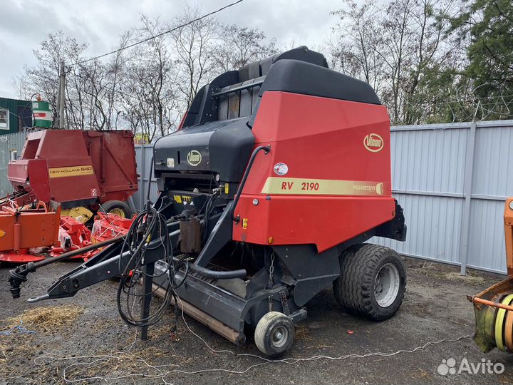 Пресс-подборщик VICON RV 1901, 2012