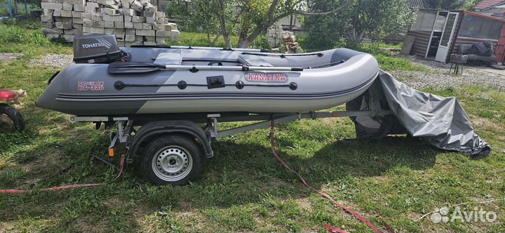 Комплект, лодка+мотор+прицеп
