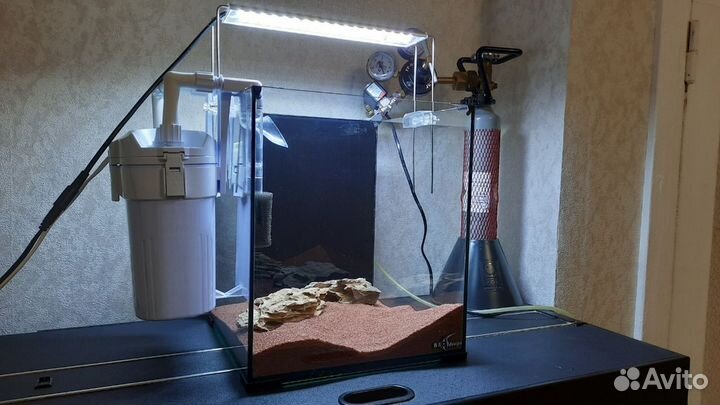 Аквариум biodesign + светильник chihiros