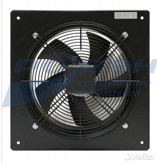 Вытяжные осевые вентиляторы