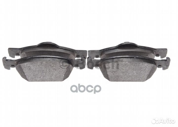 Колодки тормозные дисковые перед 0986494383