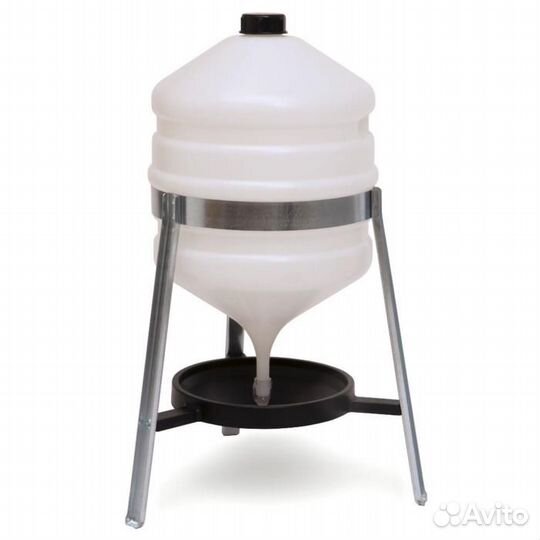 Поилка сифонная на металлических ножках 30 л