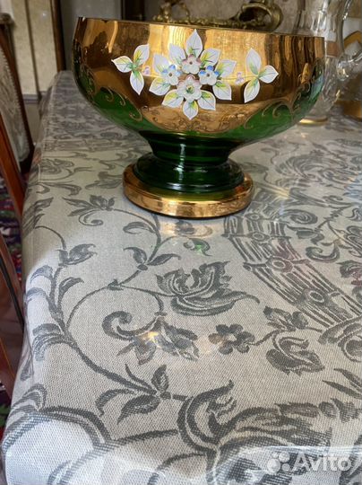 Ваза для фруктов Богемия