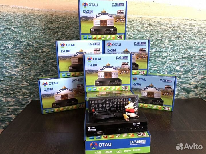 Цифровой тв ресивер 5К DVB-T2 “otau”новый,гарантия