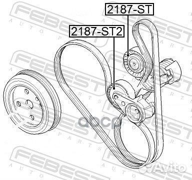 Ролик натяжной 2187ST2 Febest