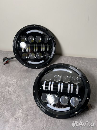 Светодиодные фары на ниву LED