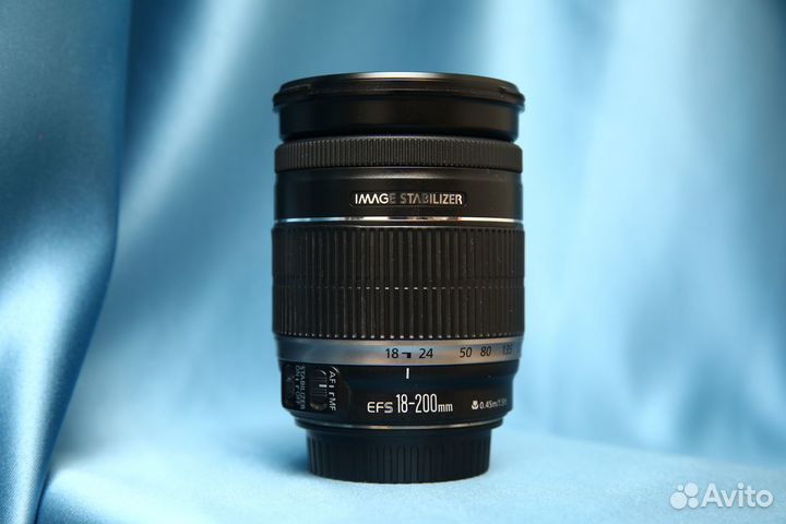Canon EF-S 18-200 f/3.5-5.6 IS без стаба
