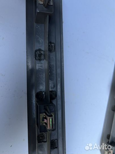 Накладка порога задняя левая и правая saab 9-5