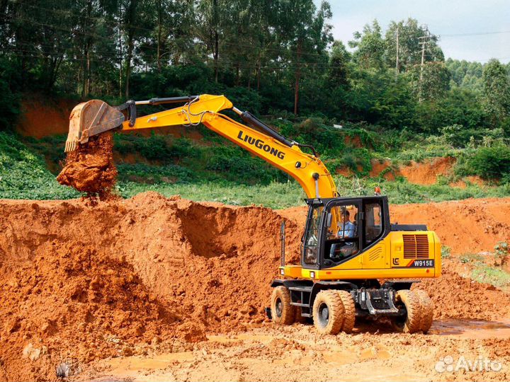 Колёсный экскаватор LiuGong W915Е, 2024