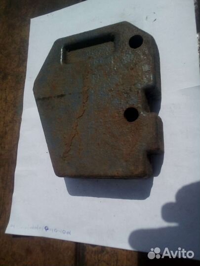 Плита с 6 грузами минитрактора Т-010,Т-012