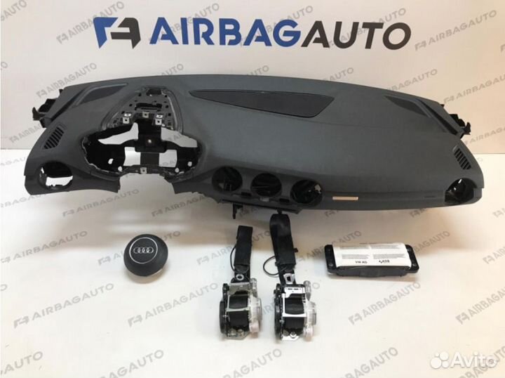 Торпедо Audi TT панель приборов подушки airbag SRS