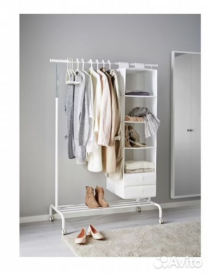 Вешалка напольная IKEA белая