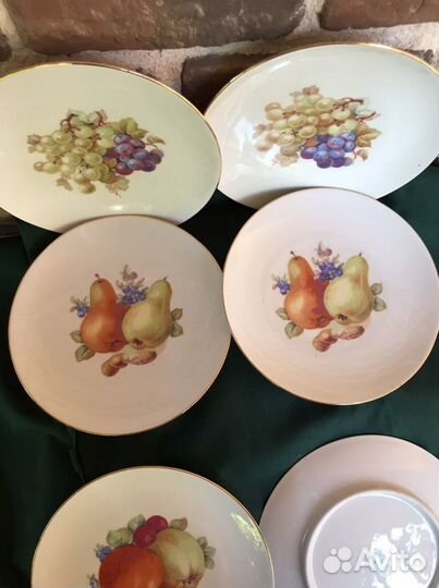 Набор тарелок с фруктами Германтя