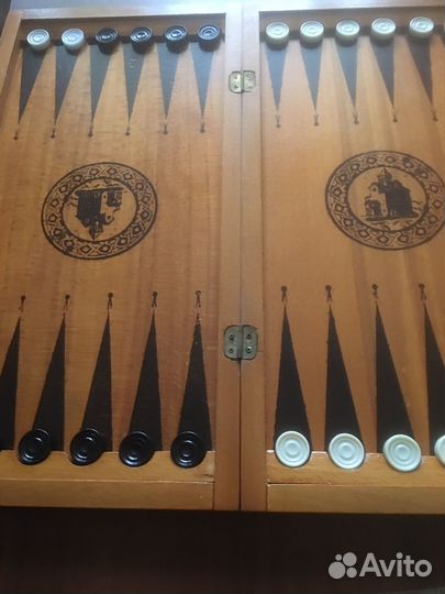 Шахматы нарды шашки 3 в 1