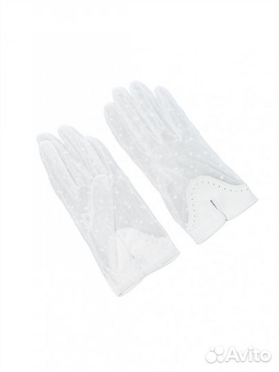 Перчатки из сетки на свадебное торжество/ лето