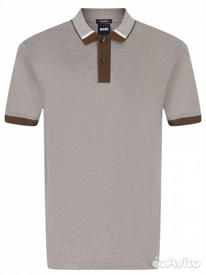 Поло хлопковое boss